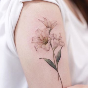 Lily tattoo