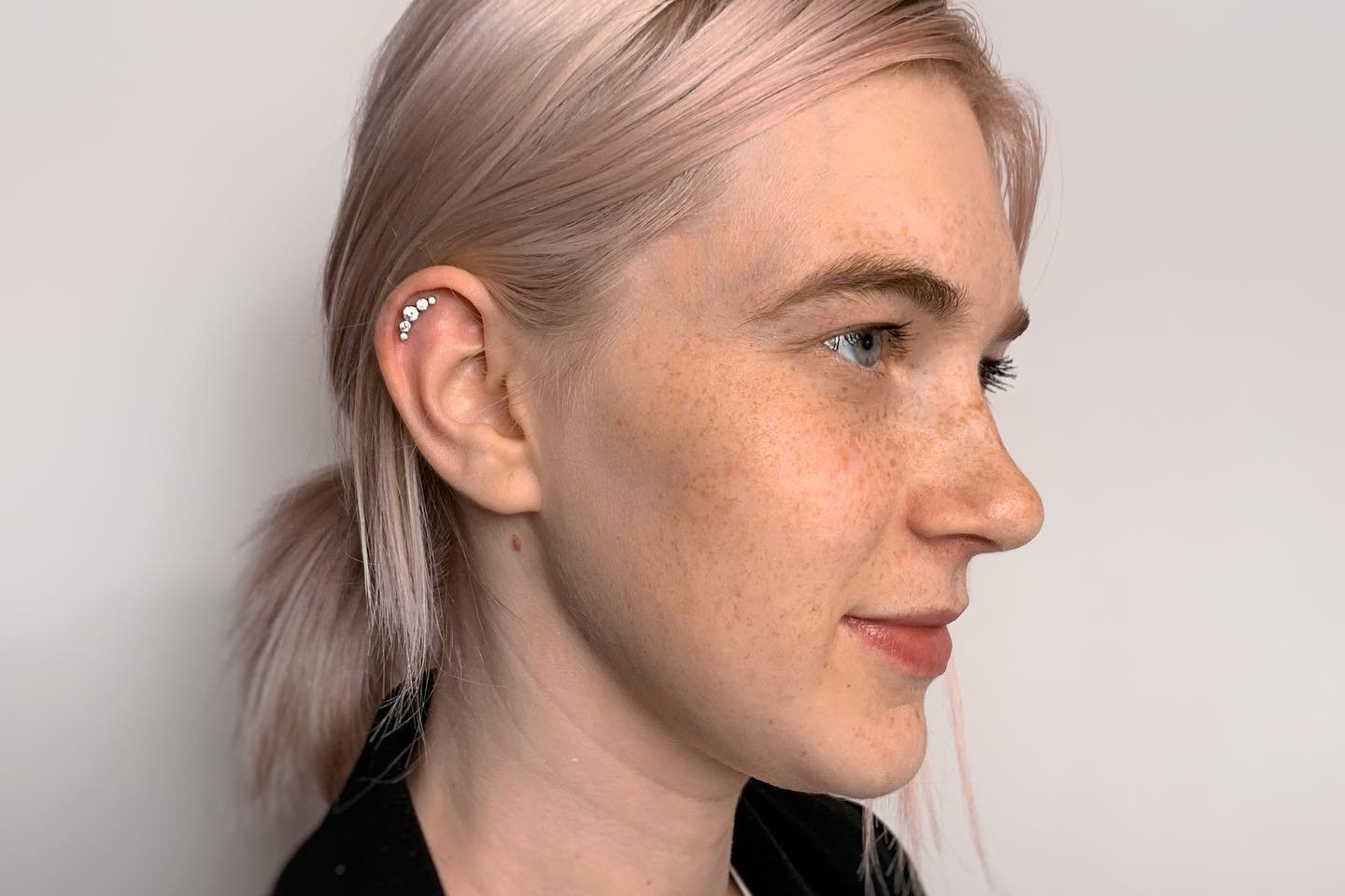 helix piercing healing process