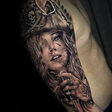 Pirate tattoos