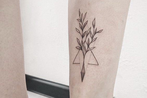 Geometric tattoo