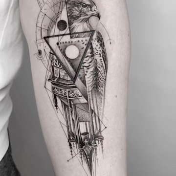 Geometric tattoo