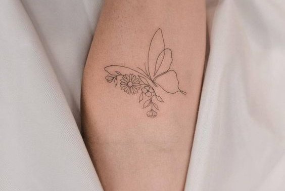 Fine Line tattoo