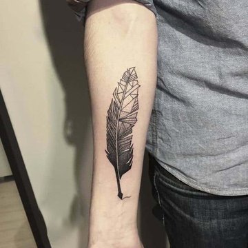 Feather tattoos