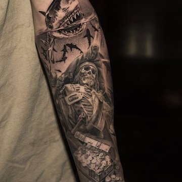 Pirate tattoos