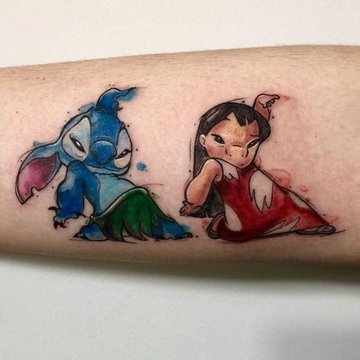 Lilo and Stitch tattoo