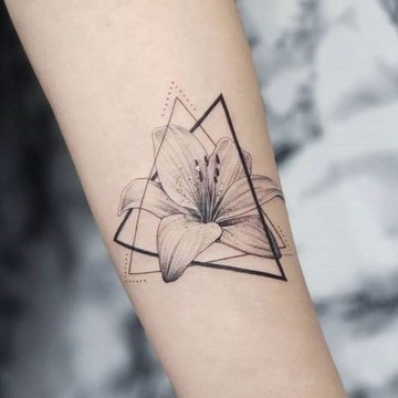 Geometric tattoo
