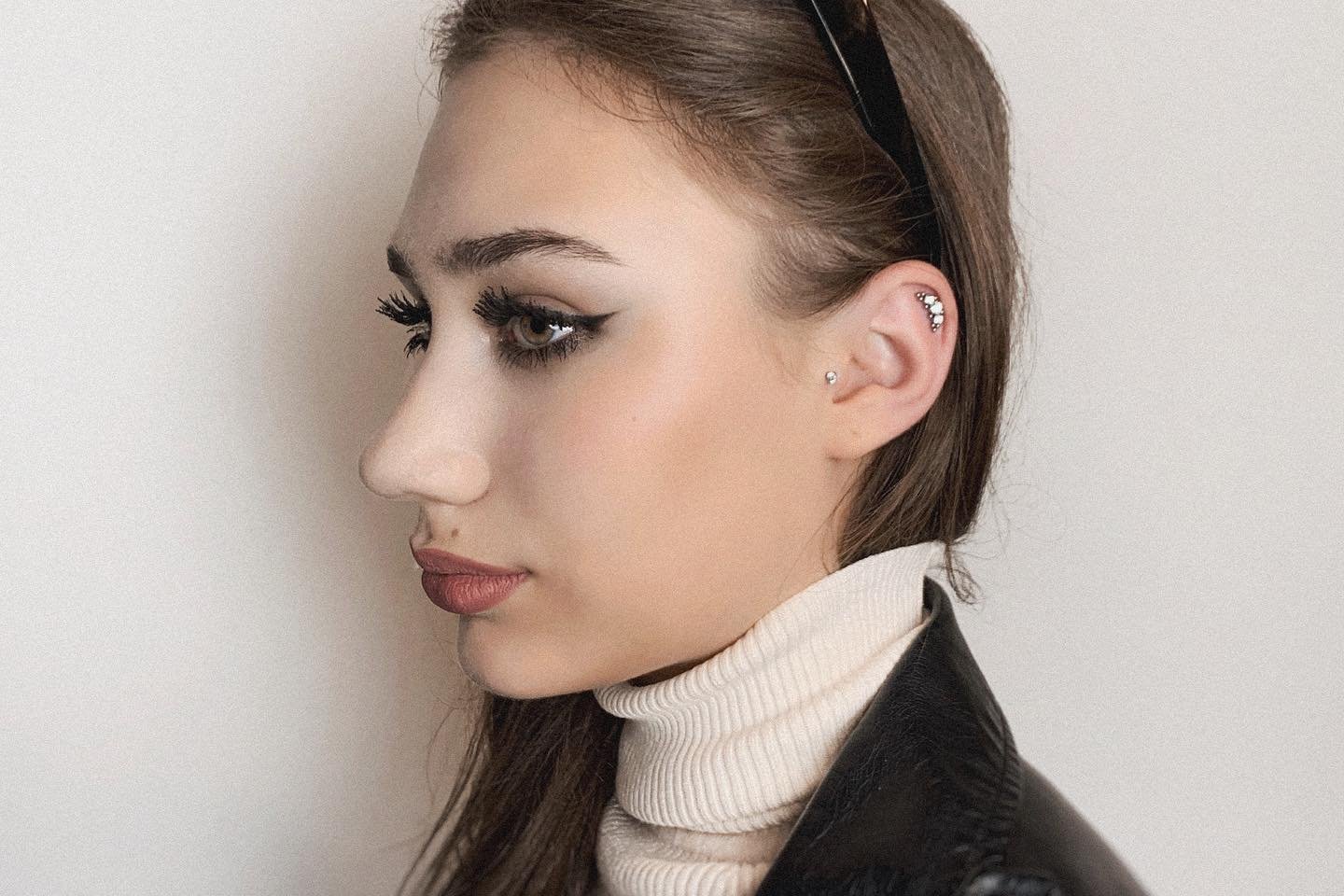 helix piercing healing process