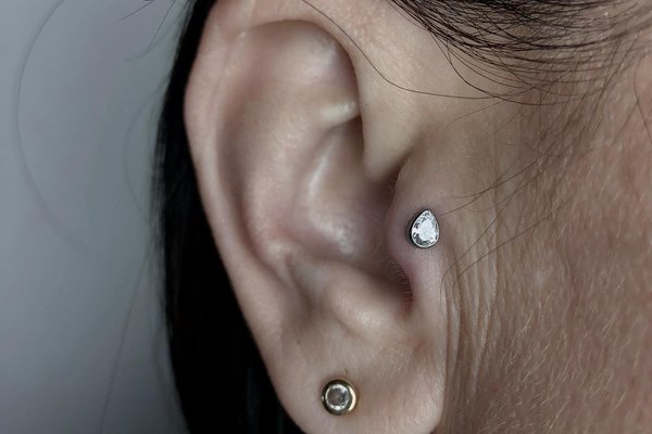 tragus piercing healing time