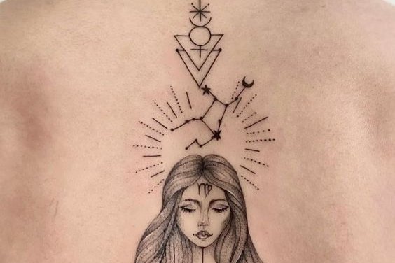 virgo tattoo design