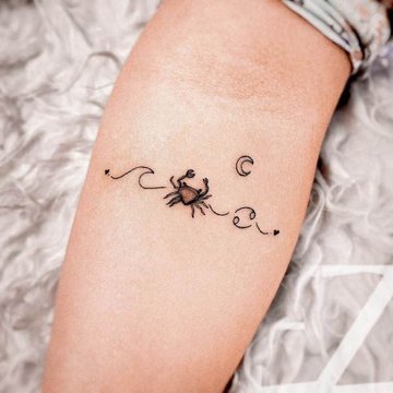 cancer tattoo design