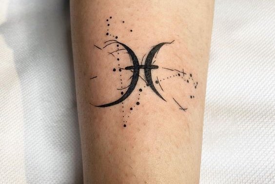 zodiac pisces tattoo ideas