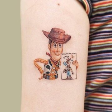 Toy Story tattoo