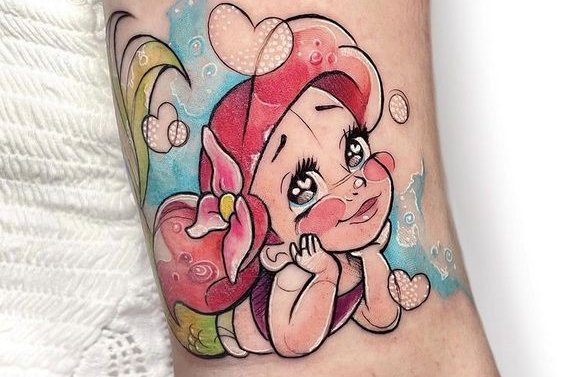 Disney princess tattoos