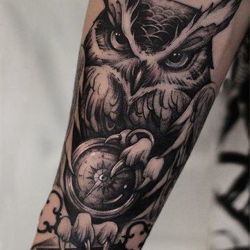 Owl’s tattoos