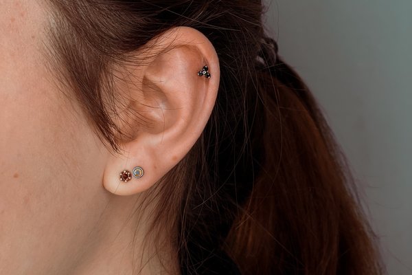 helix piercing healing process
