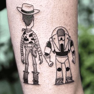 Toy Story tattoo