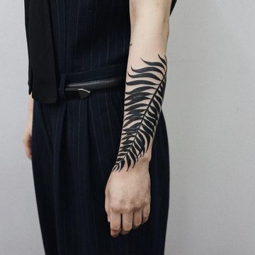 Fern tattoo
