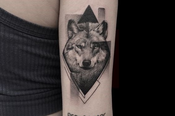Wolf tattoo