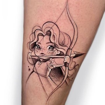 Disney princess tattoos