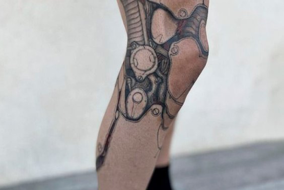 Cyberpunk tattoo