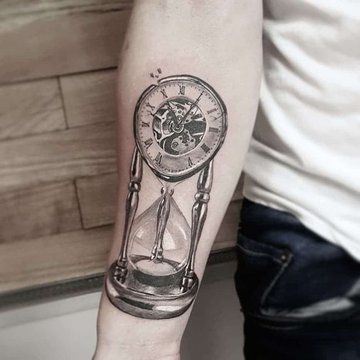 Clock tattoo designs