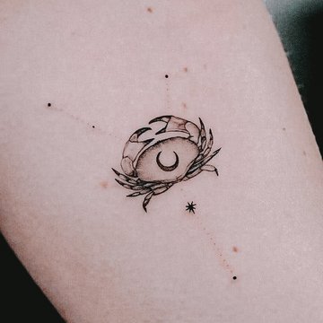cancer tattoo design