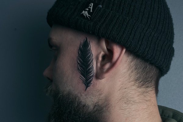 Face tattoo
