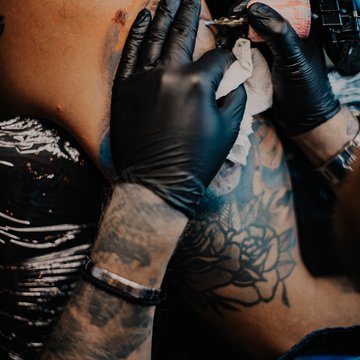 Tattoo studio selection