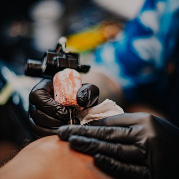 Tattoo studio selection