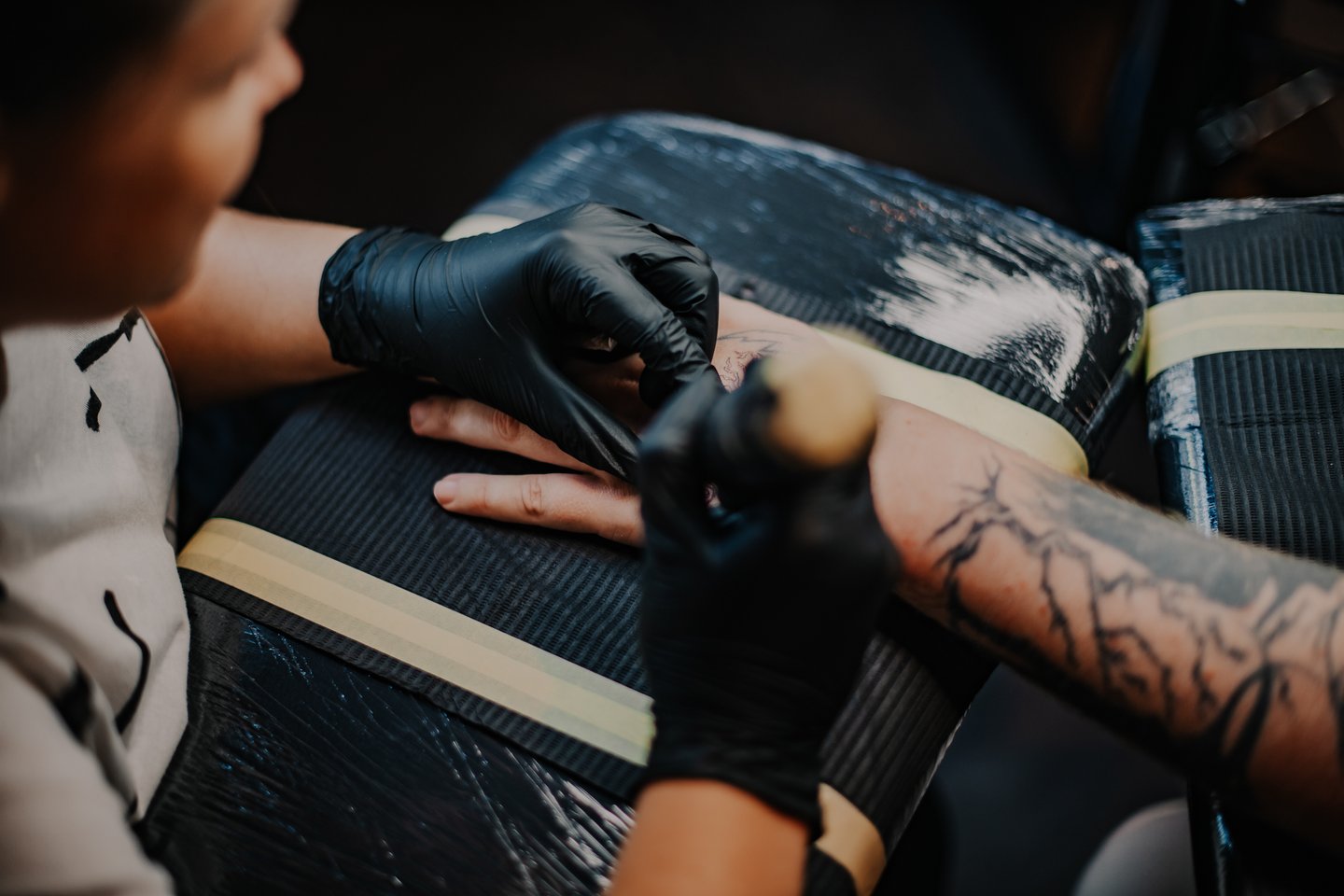 Tattoo studio selection