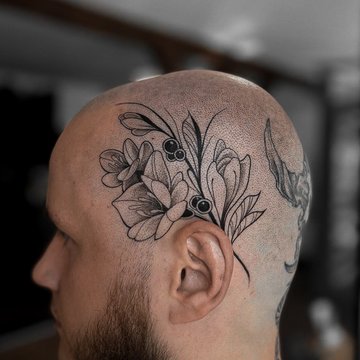 Face tattoo