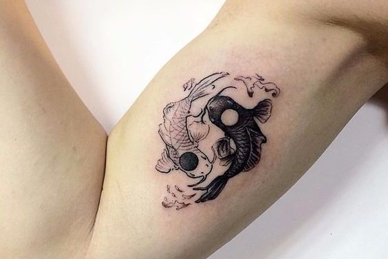 Yin Yang tattoo