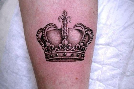crown tattoo design