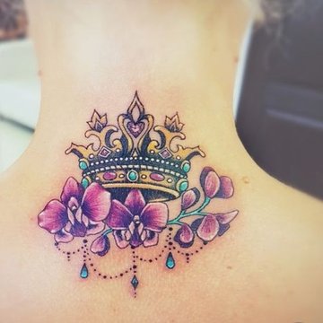 crown tattoo design