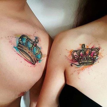 crown tattoo design