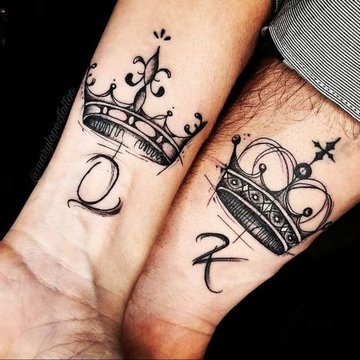 crown tattoo design