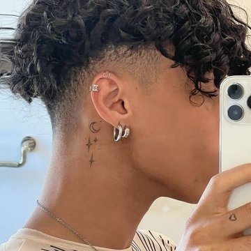 neck tattoo