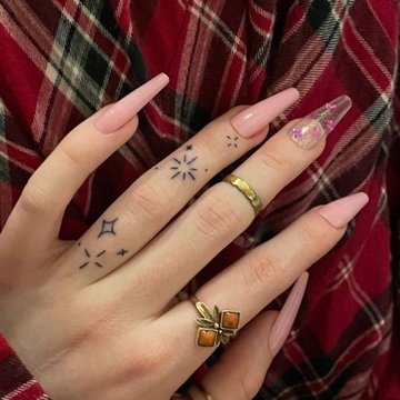 Finger tattoo