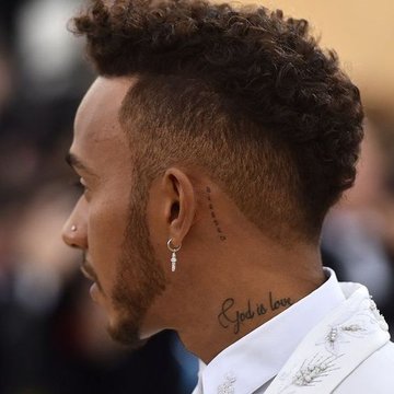 behind the ear tattoo