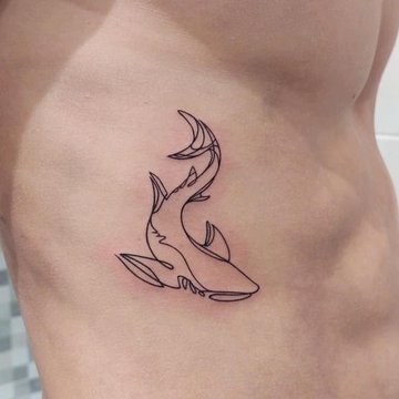 Shark tattoo