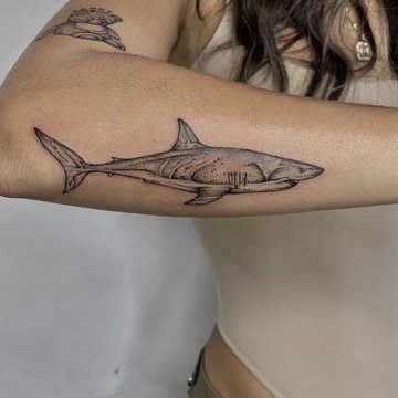 Shark tattoo