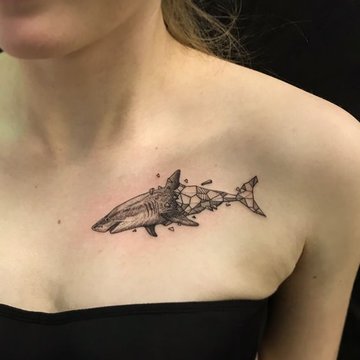 Shark tattoo