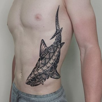 Shark tattoo