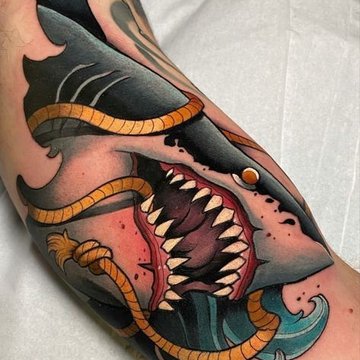 Shark tattoo