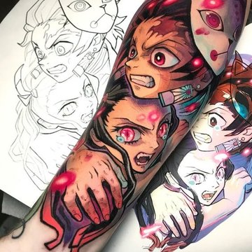 anime tattoo ideas