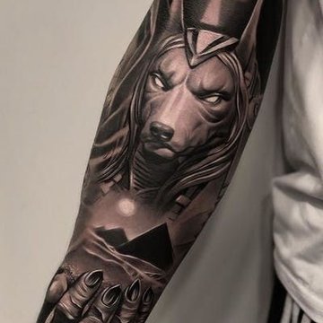 anubis tattoo meaning