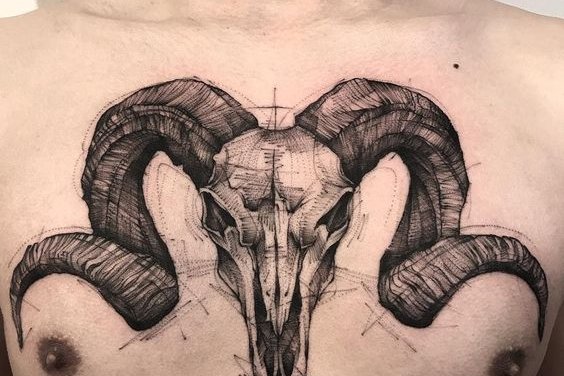 aries constellation tattoo ideas