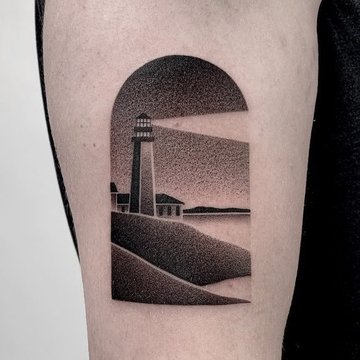 Dotwork tattoo
