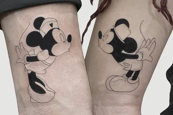Mickey Mouse tattoo