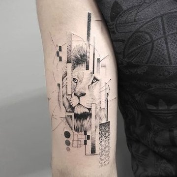 leo tattoo design